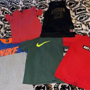 Nike, Polo, Jordan Kids Shirt Lot
